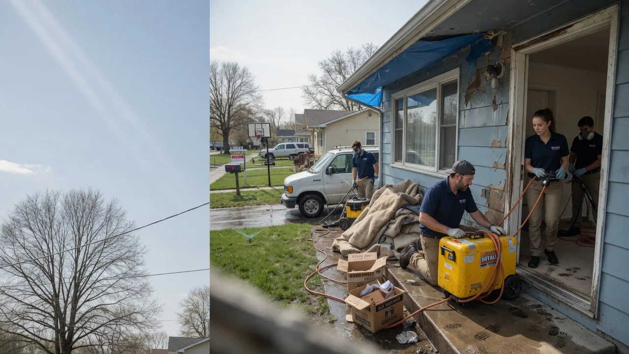 Basement Flood Cleanup in Sweeden, KY near me